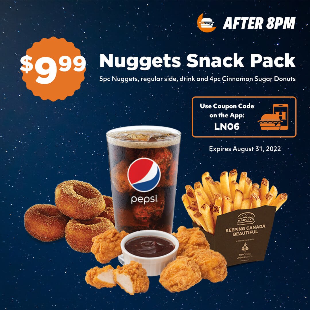 After 8PM Nuggets Snack Pack
