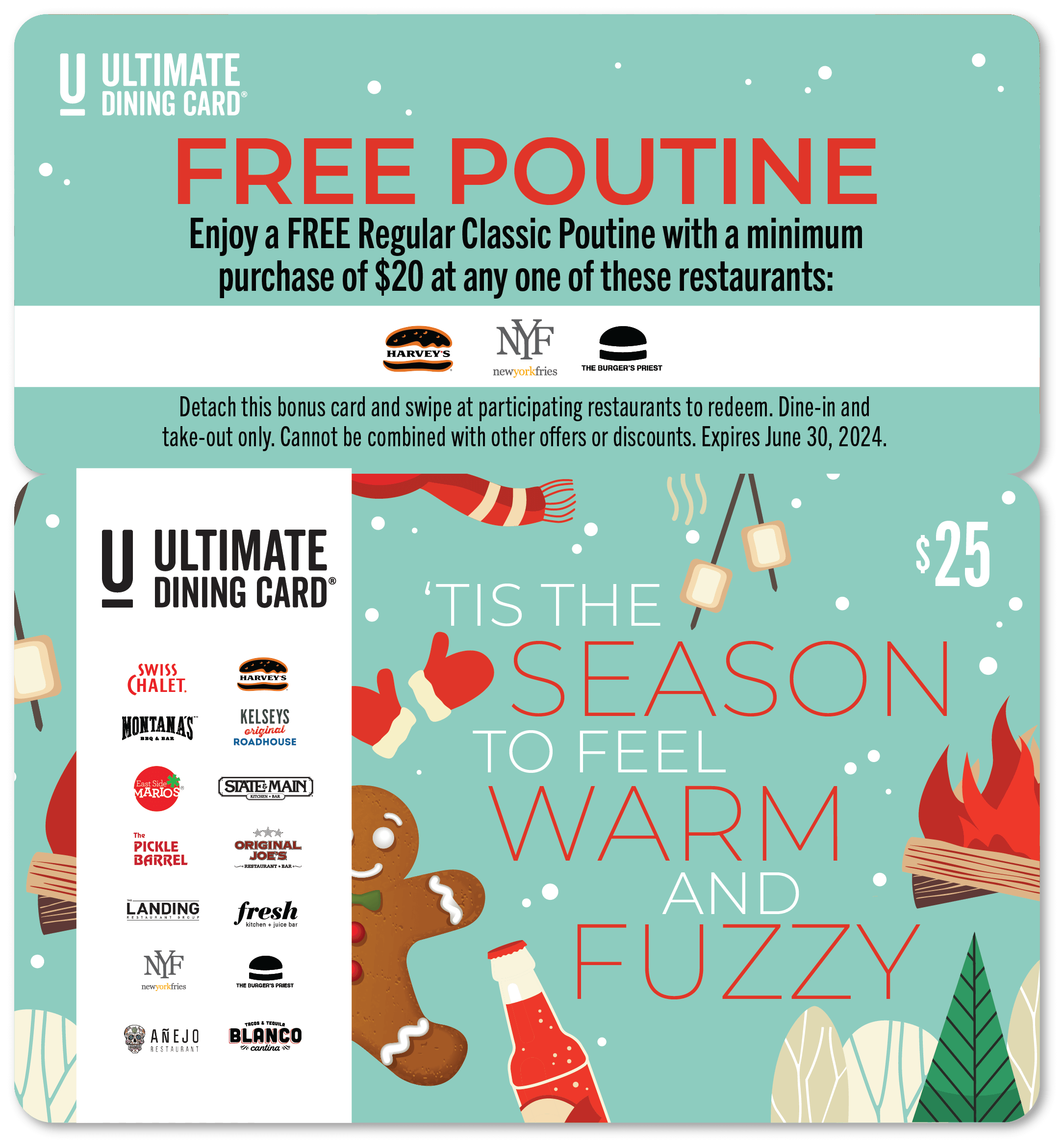 udc promo holiday card