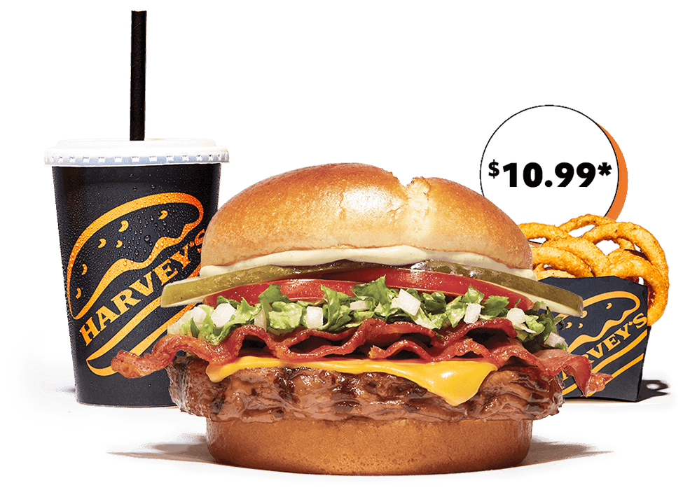 Angus Bacon
Cheeseburger Meal Deal
