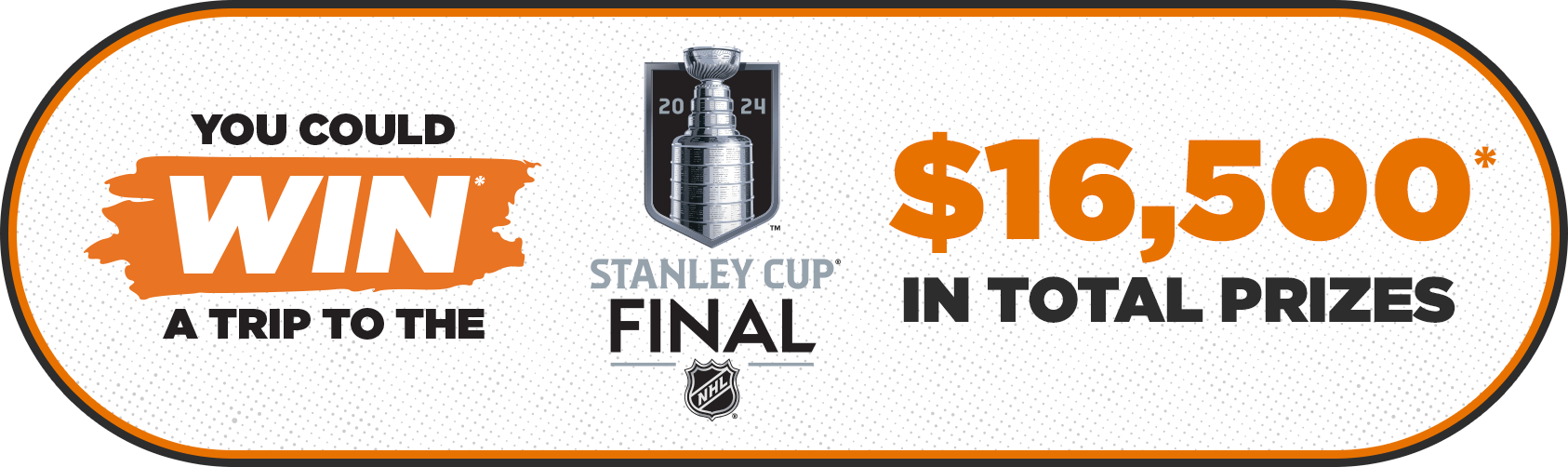 You could win a trip to the stanley cup